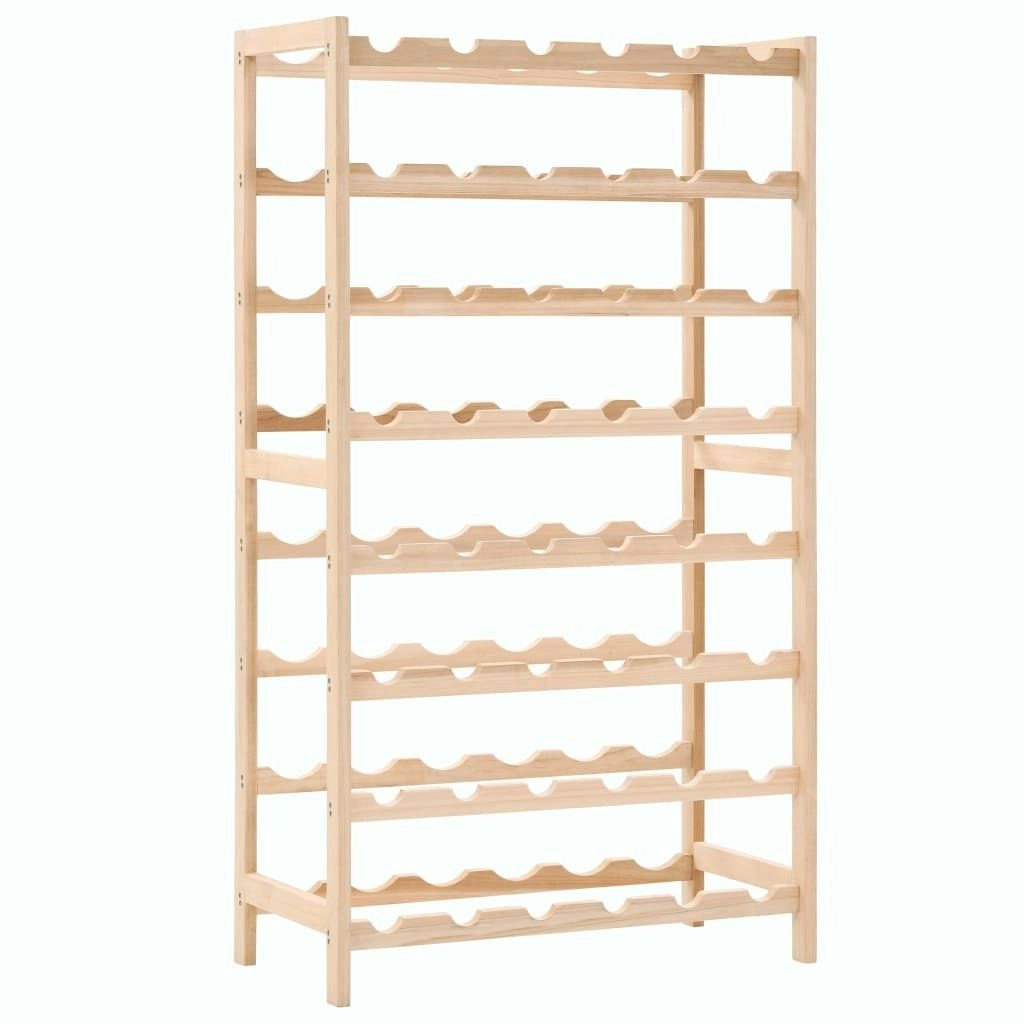 Wine Rack Cedar Wood 57.5x28x102 cm 246441