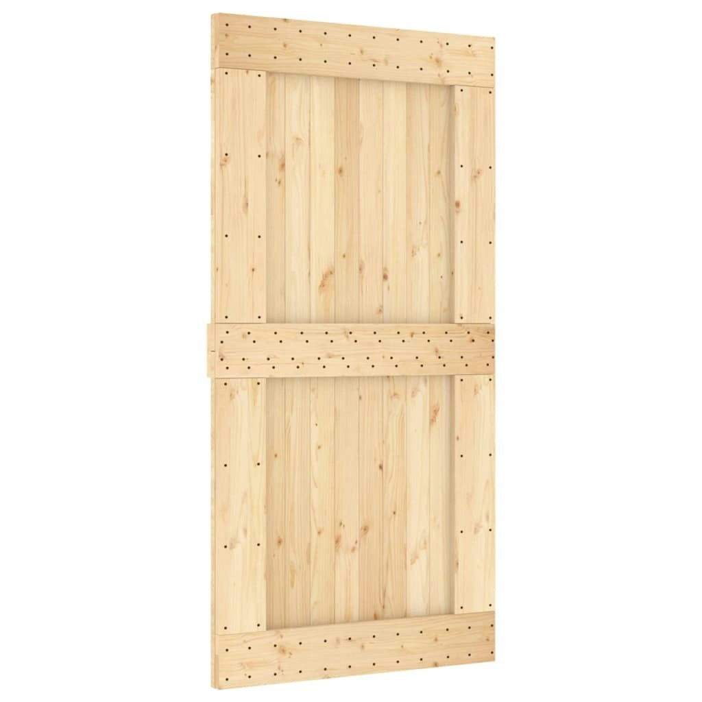 Door NARVIK 100x210 cm Solid Wood Pine 154441