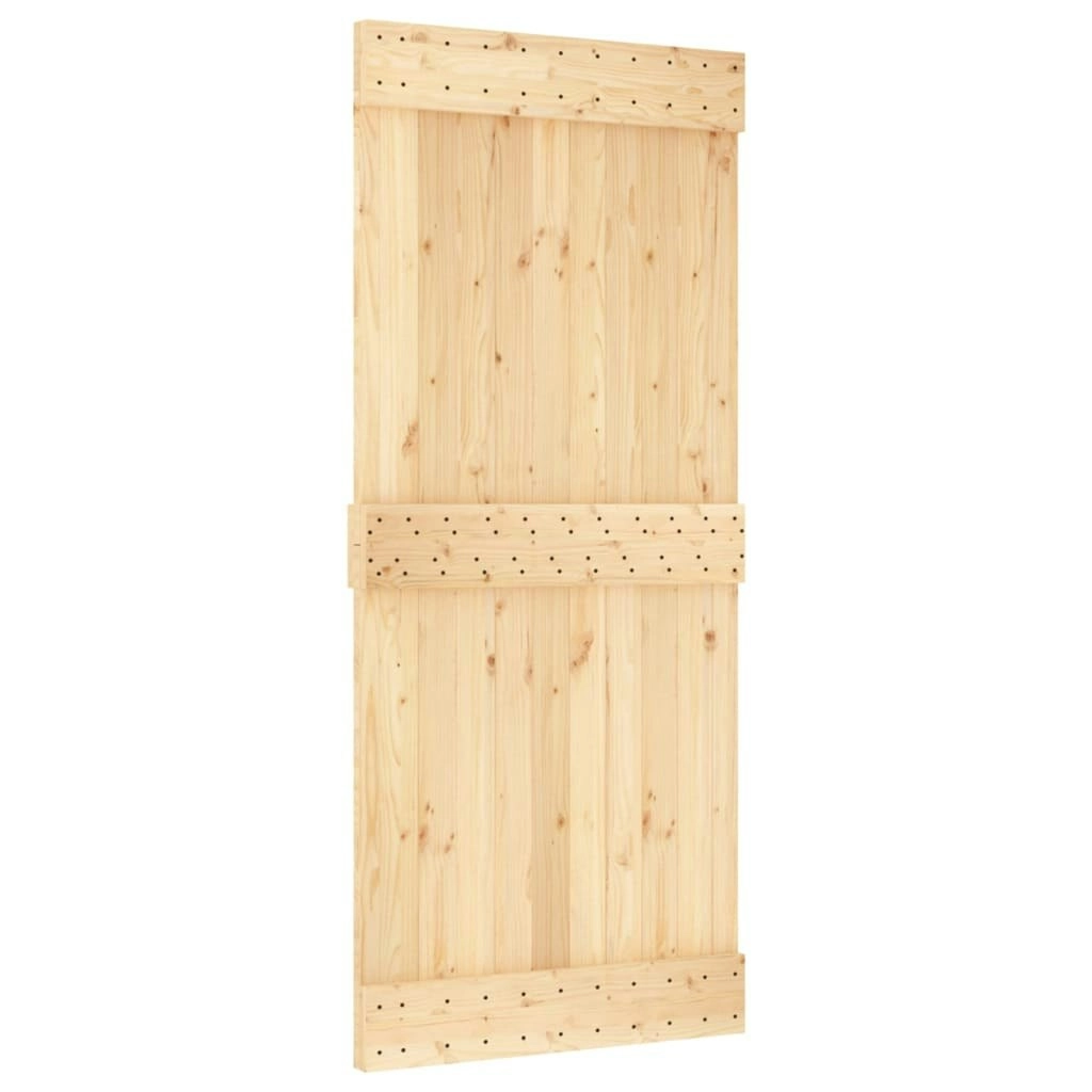 Door NARVIK 90x210 cm Solid Wood Pine 154433