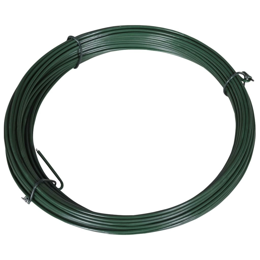 Fence Binding Wire 25 m 1.4/2 mm Steel Green 140368