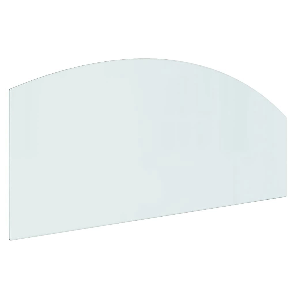 Fireplace Glass Plate 120x50 cm 324149