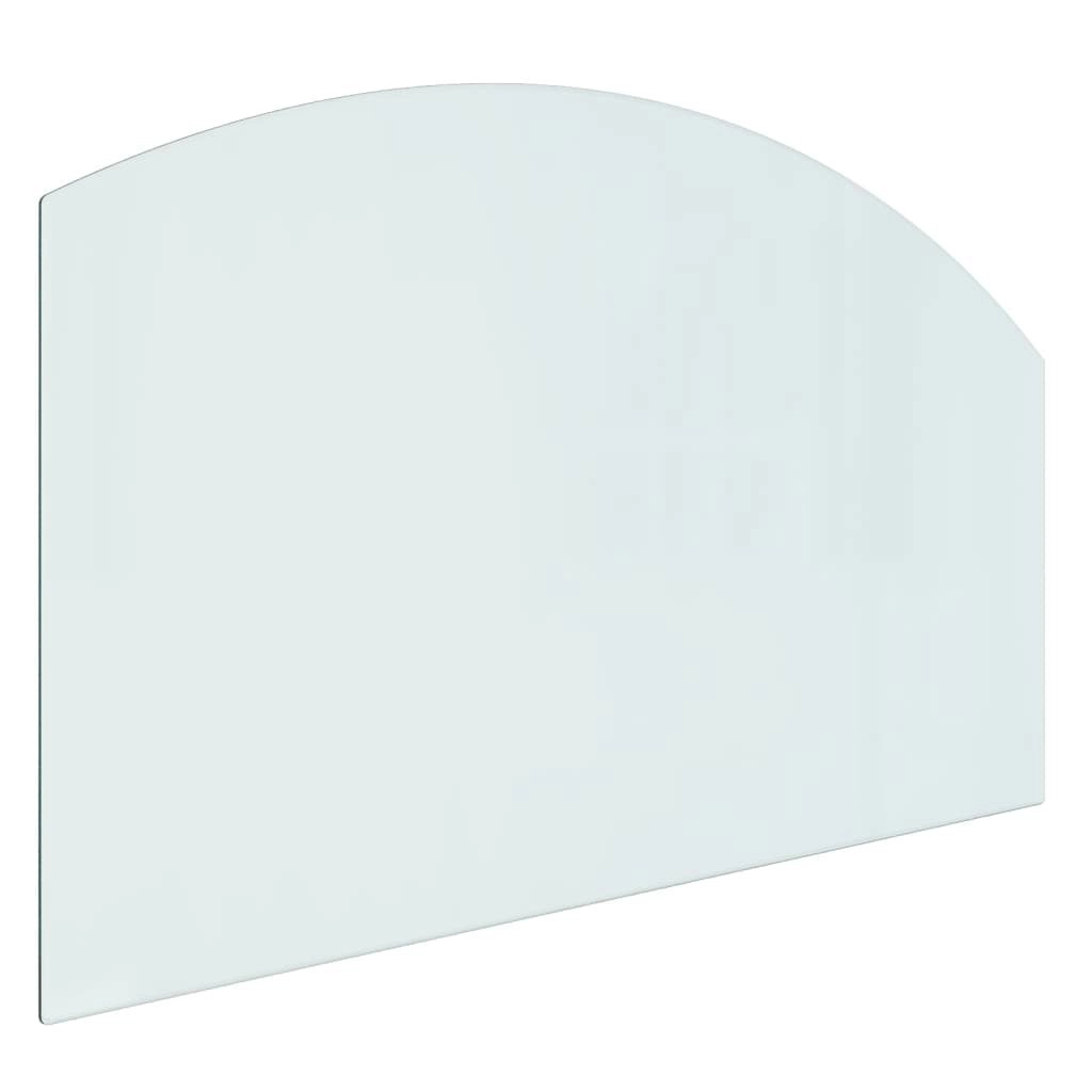 Fireplace Glass Plate 100x60 cm 324148