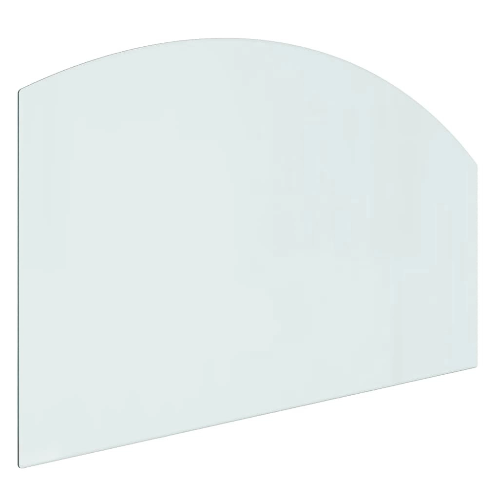 Fireplace Glass Plate 100x60 cm 324154