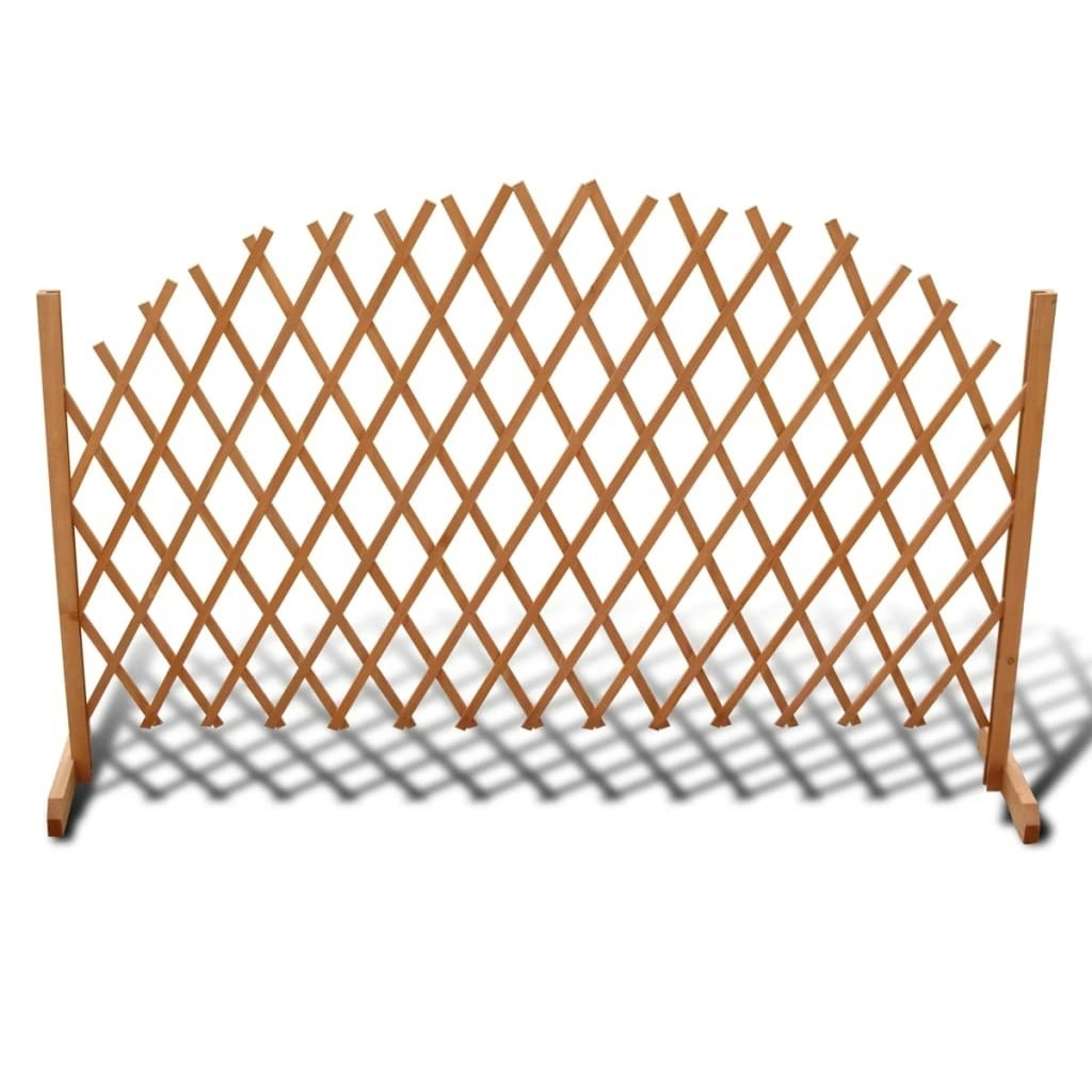 Trellis Fence Solid Wood 180x100 cm 41296