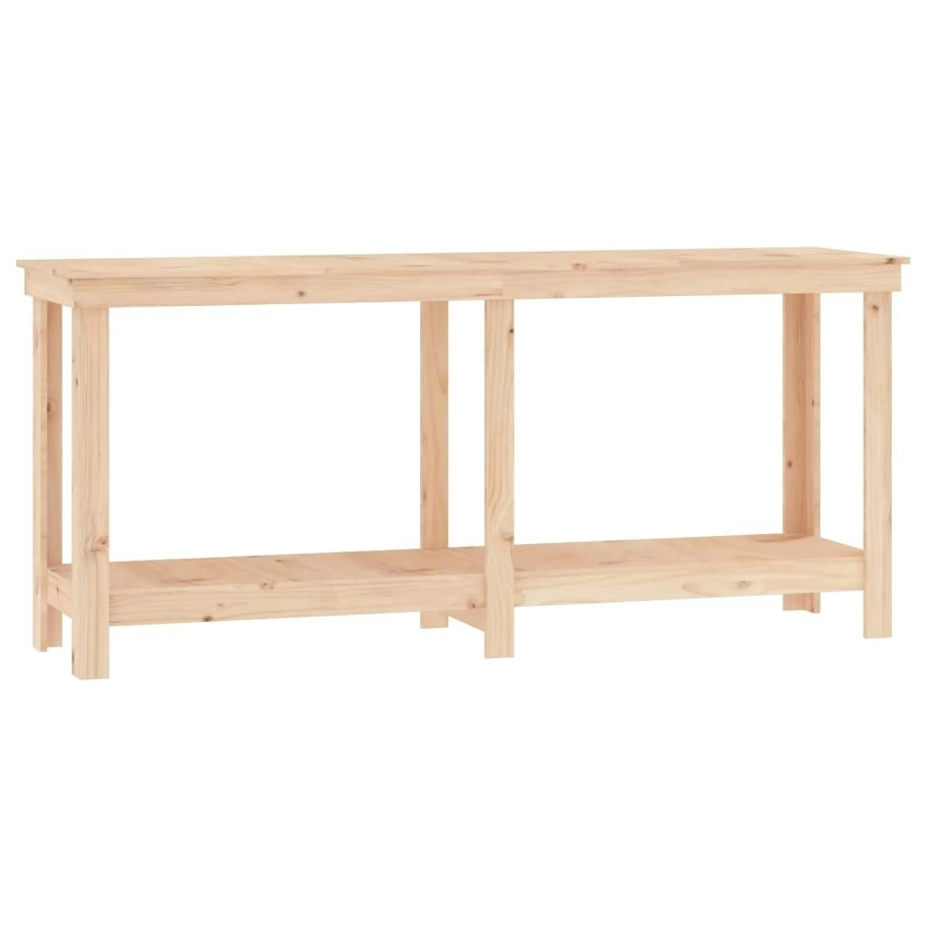 Work Bench 180x50x80 cm Solid Wood Pine 822511