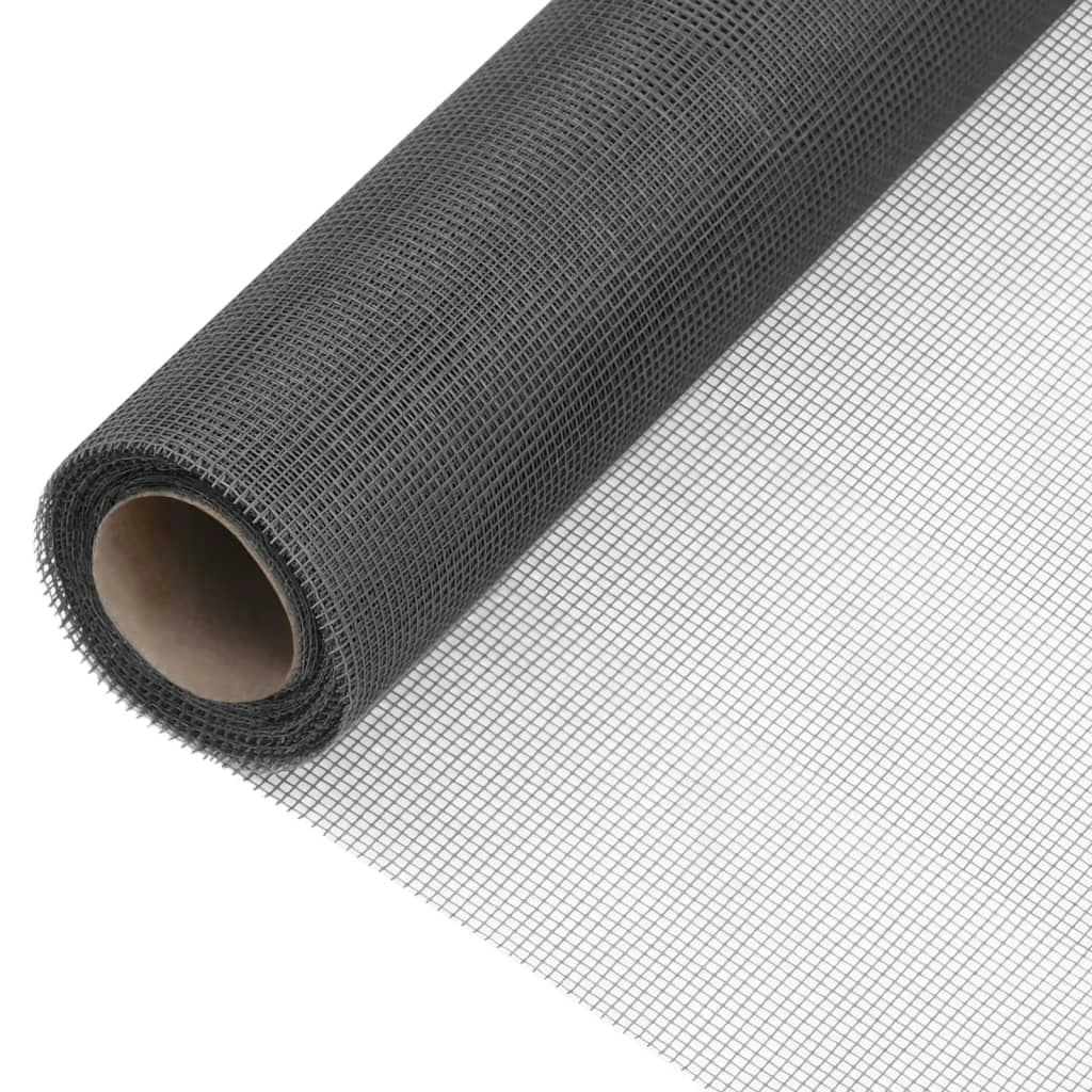 Mesh Screen Fiberglass 60x500 cm Black 150855