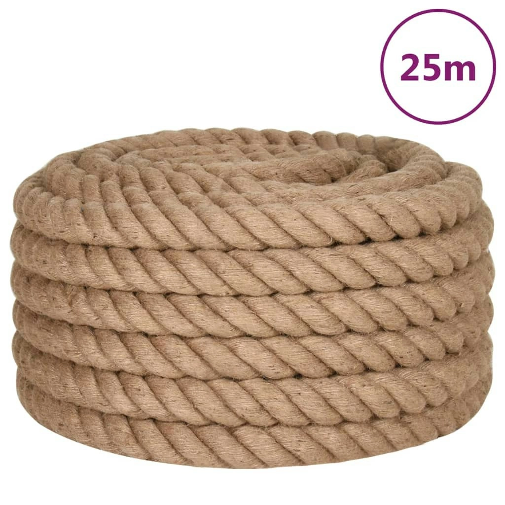 Jute Rope 25 m Long 36 mm Thick 153774