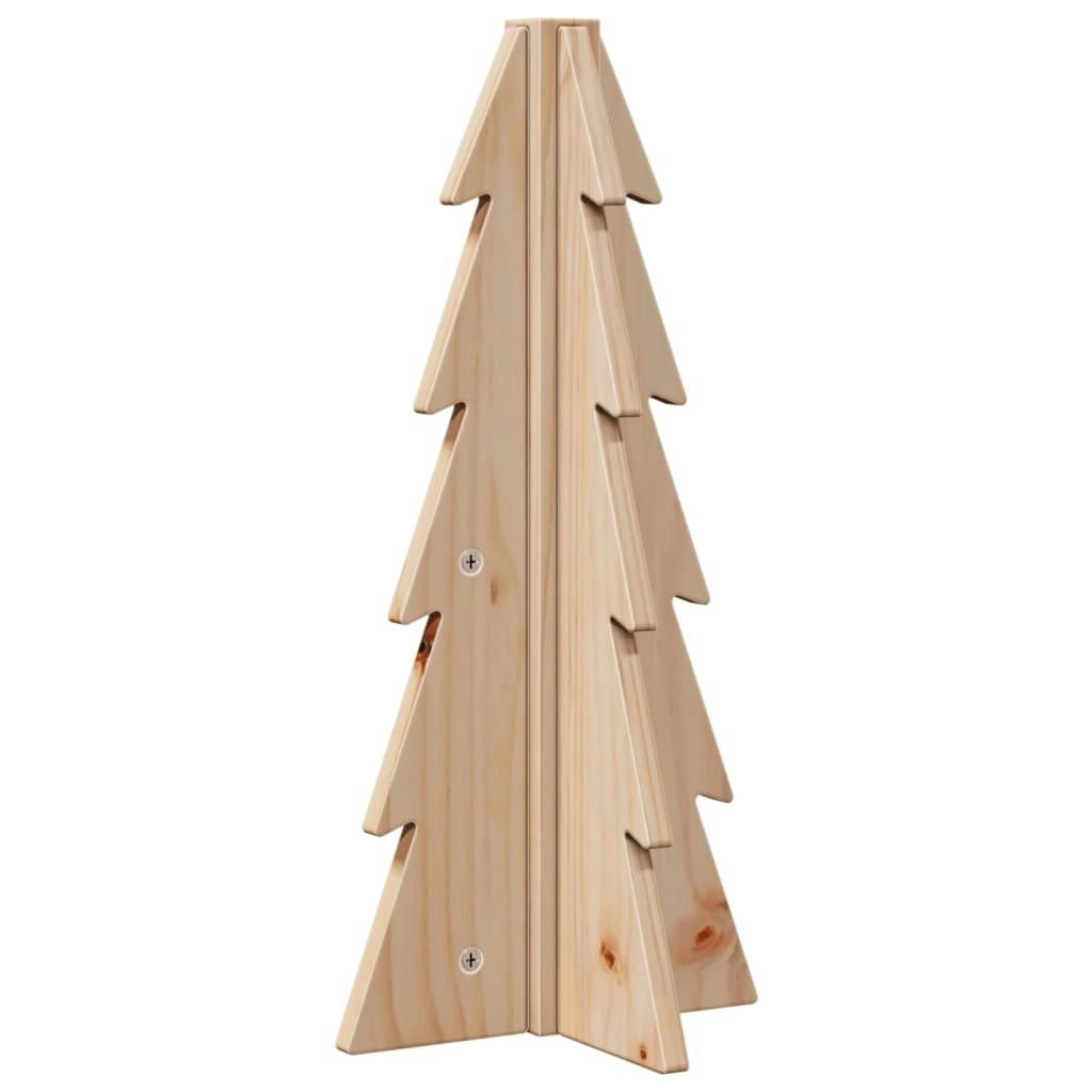 Wooden Christmas Tree for Decoration 49 cm Solid Wood Pine 858174