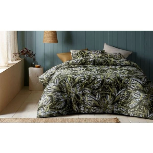 Styx Washed Cotton Printed 3 Piece Comforter Set by Accessorize