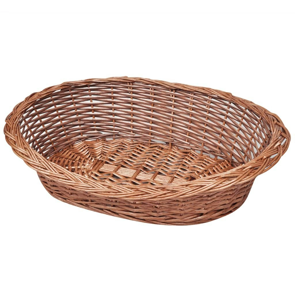 Willow Dog Basket/Pet Bed Natural 50 cm 170342