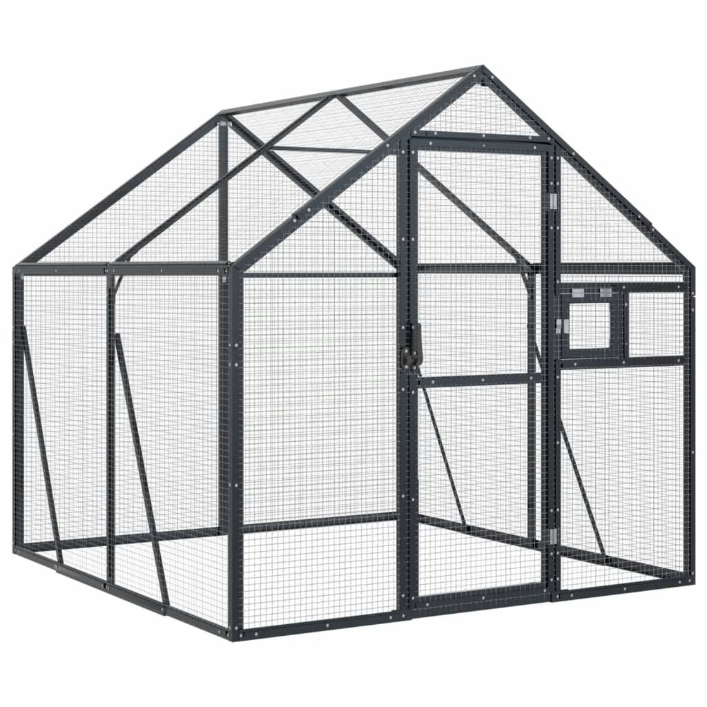 Aviary Anthracite 1.79x2x1.85 m Aluminium 3155801