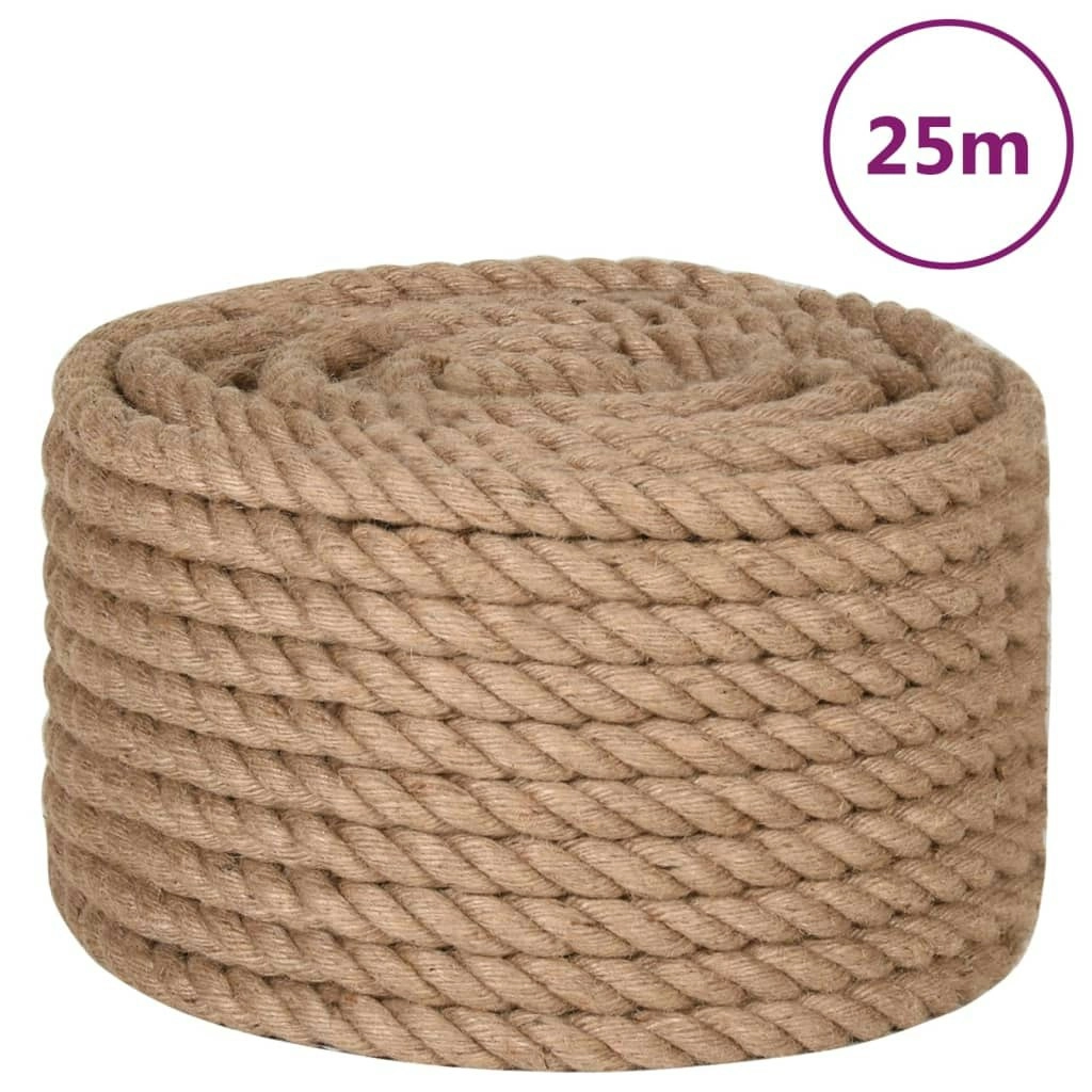 Jute Rope 25 m Long 24 mm Thick 153767