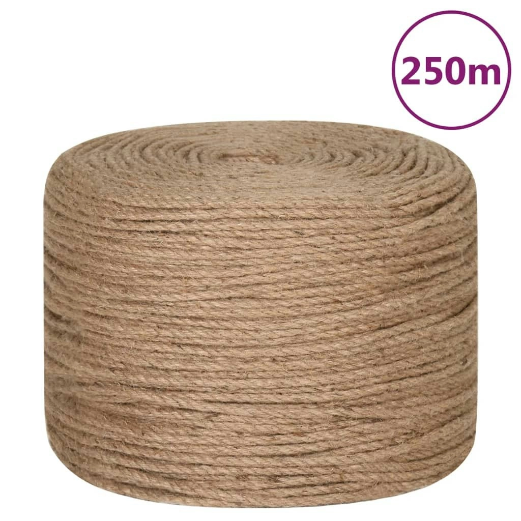 Jute Rope 250 m Long 8 mm Thick 153746