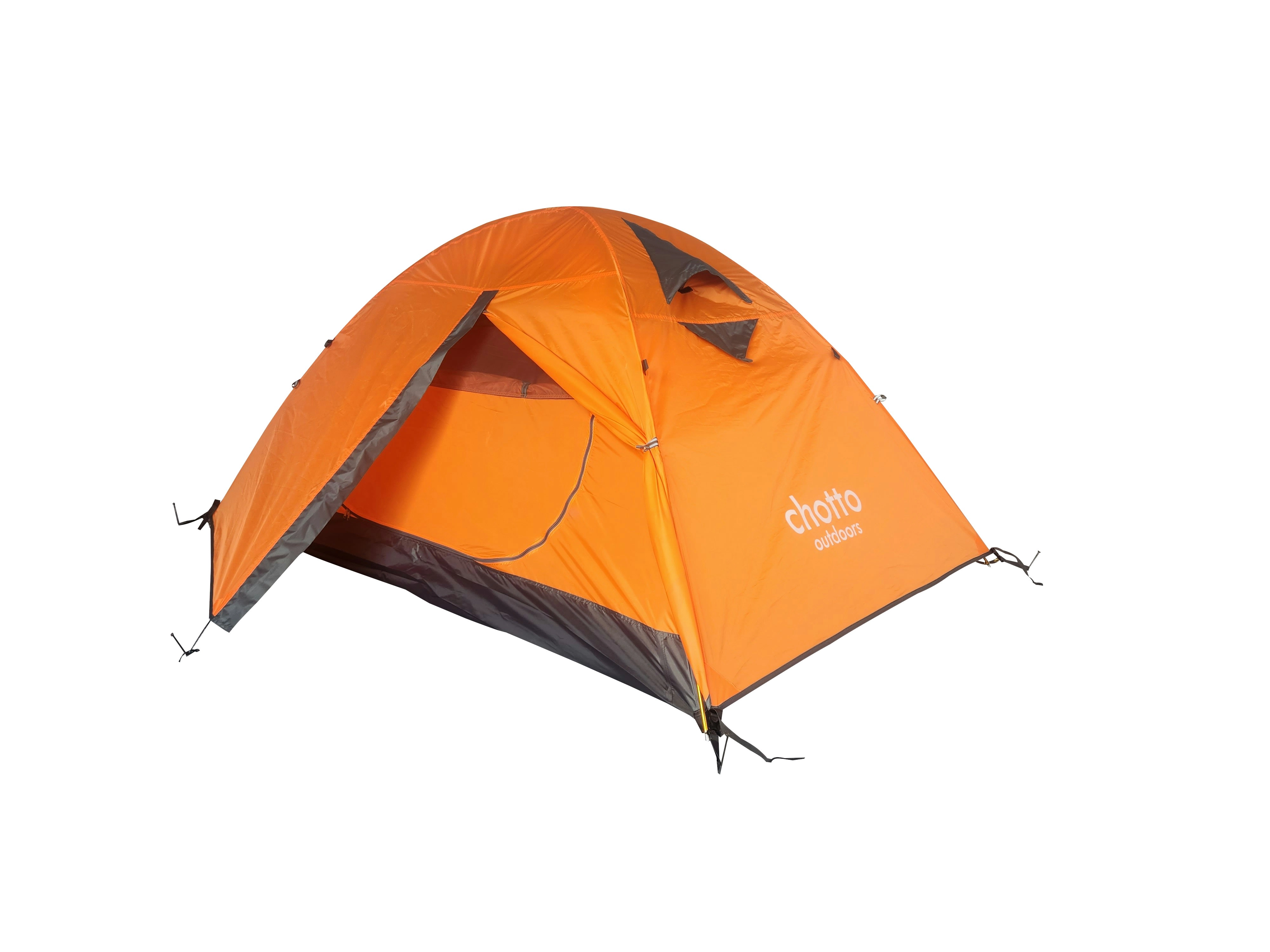 Chotto Outdoor - Moonta (2 people) Camping Tent - Orange