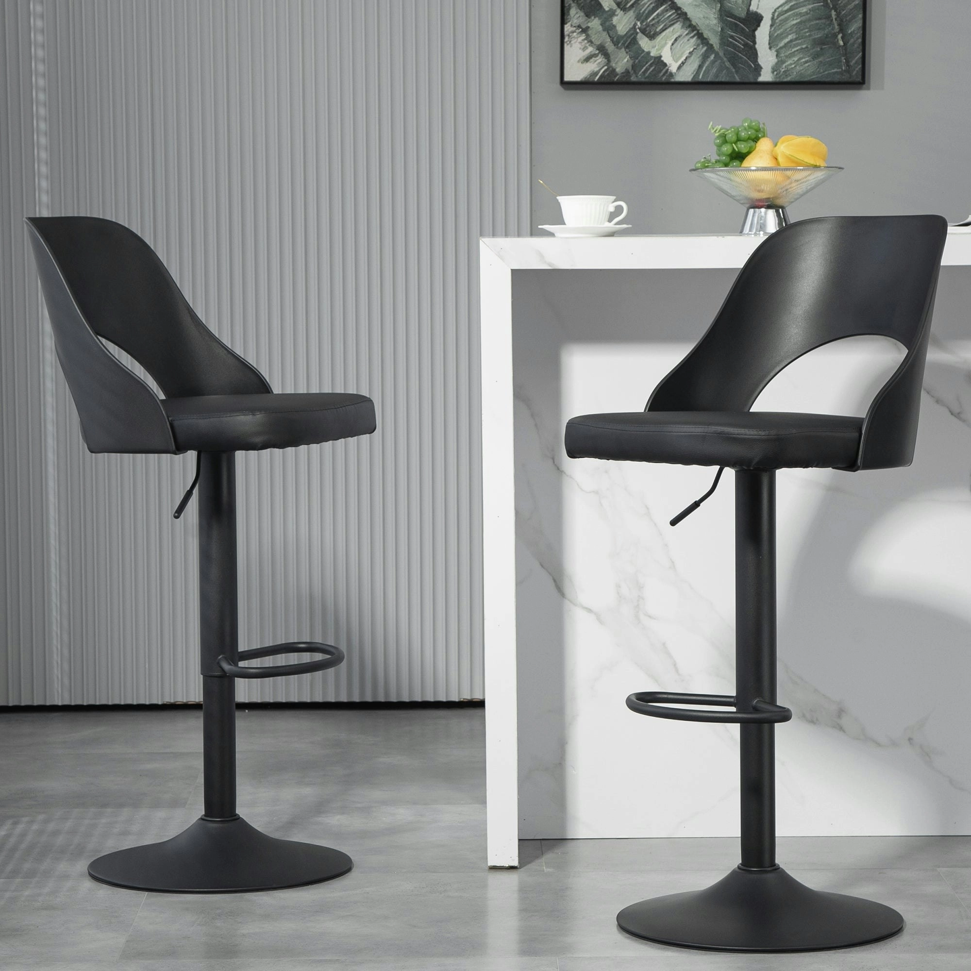 Chotto - Kumo Barstool - Black X 2