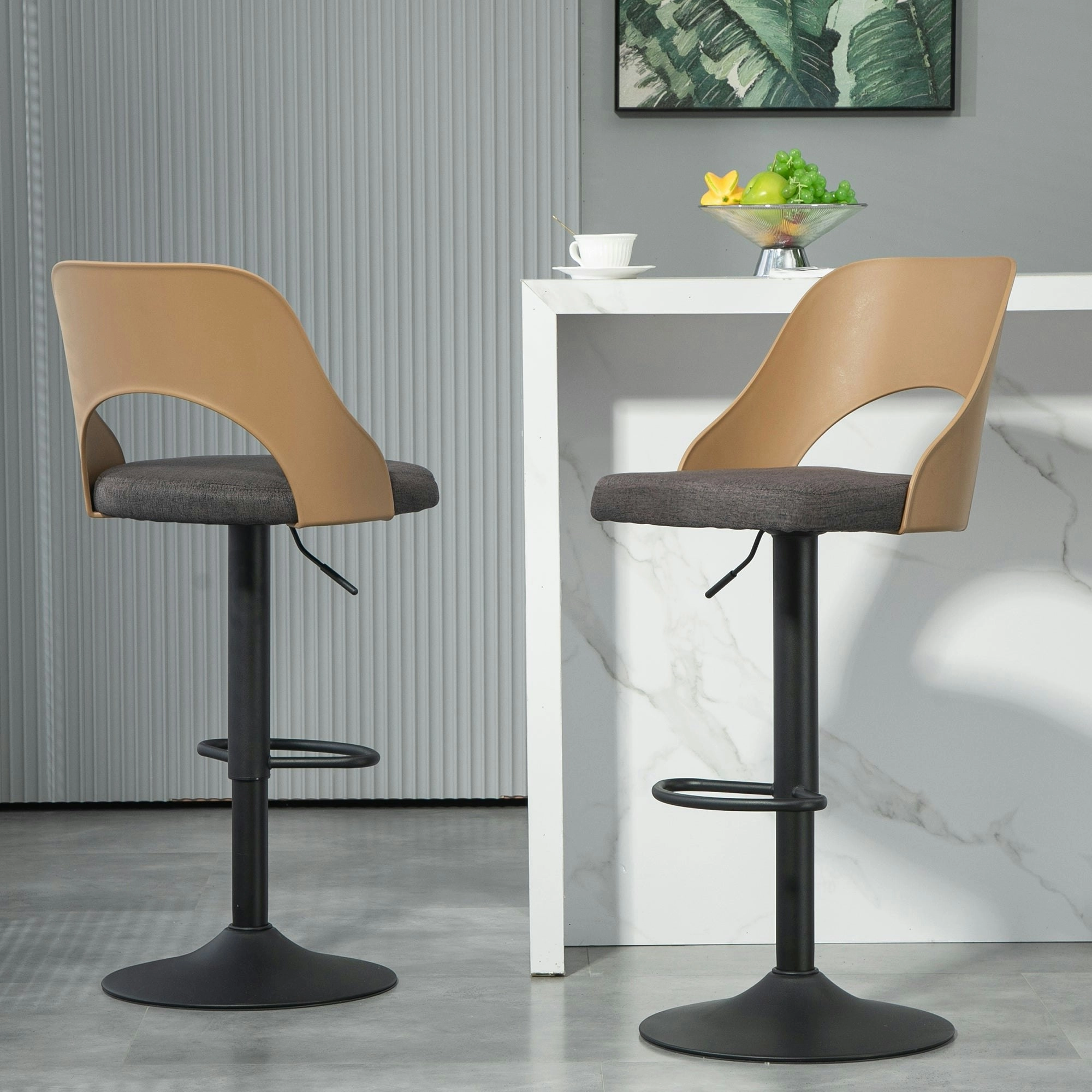 Chotto - Kumo Barstool - Brown X 2