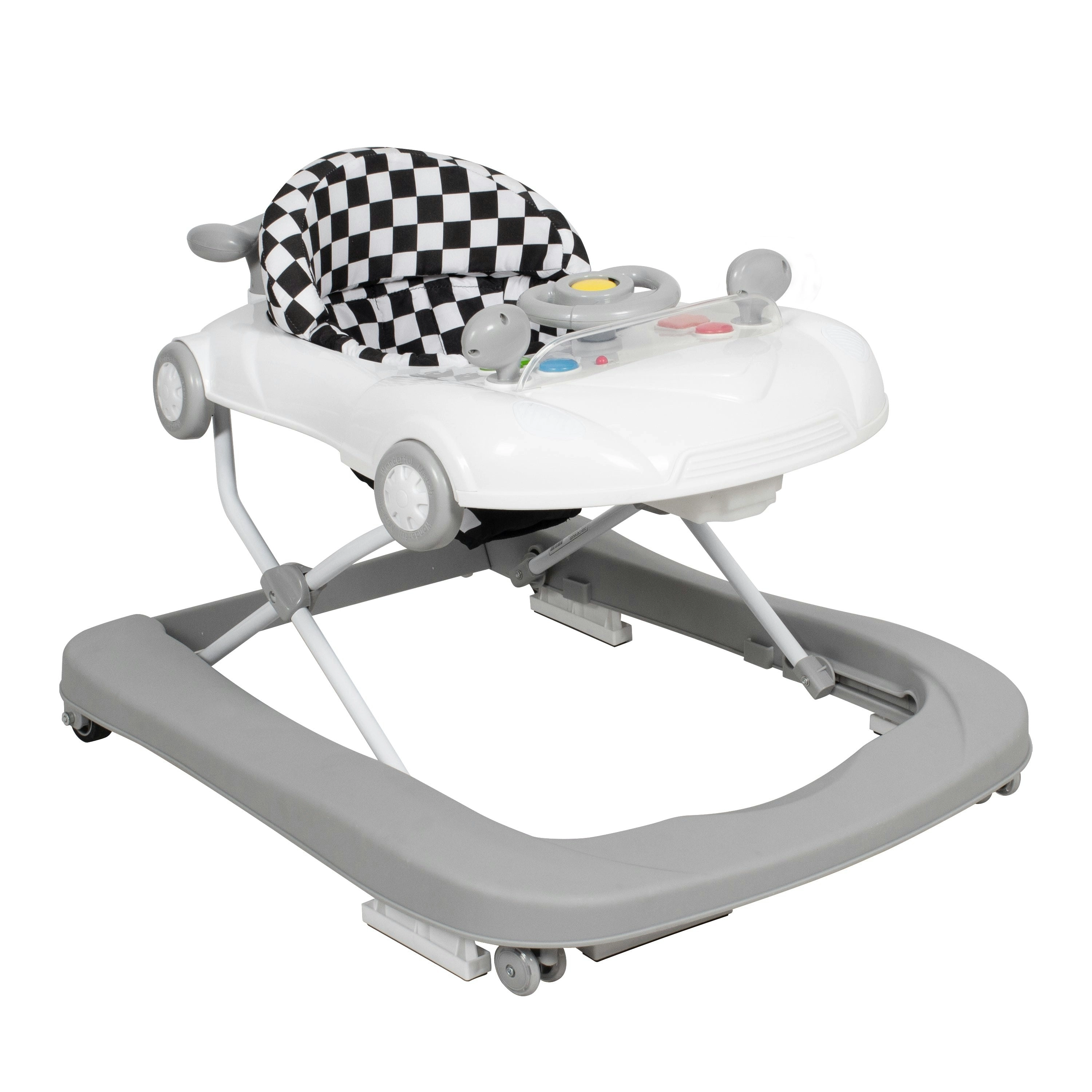 Childcare Dash Race Car Walker With Adjustable Height & Pushing Mode