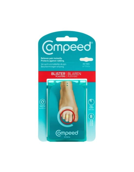 COMPEED Blister Plasters On Toes 8 pack