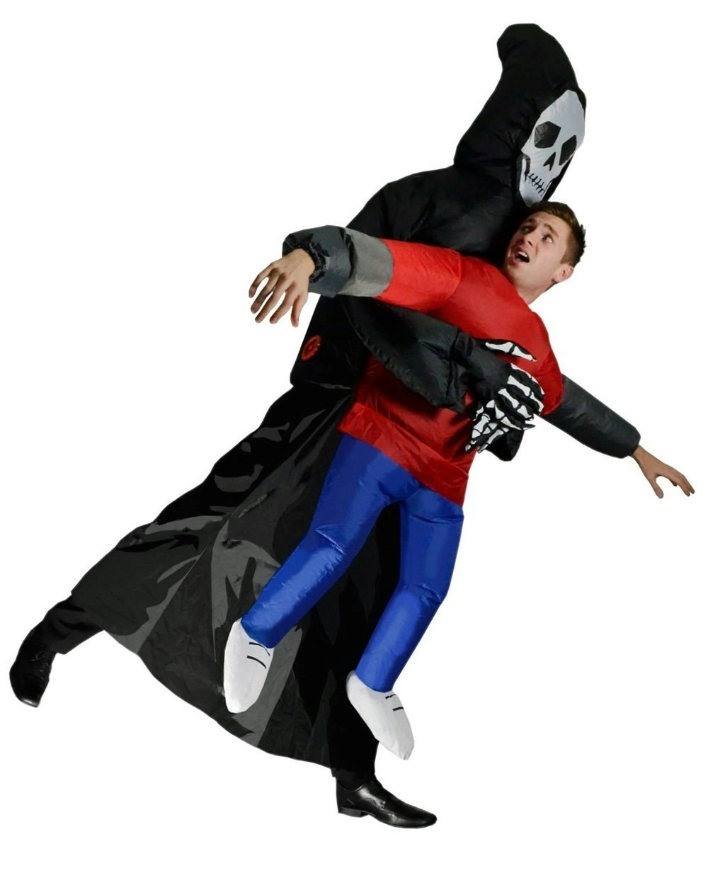 Inflatable Ghost Grim Reaper Costume Suit