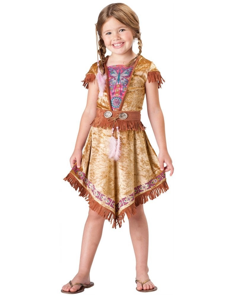 Indian Maiden Wild West Girls Costume