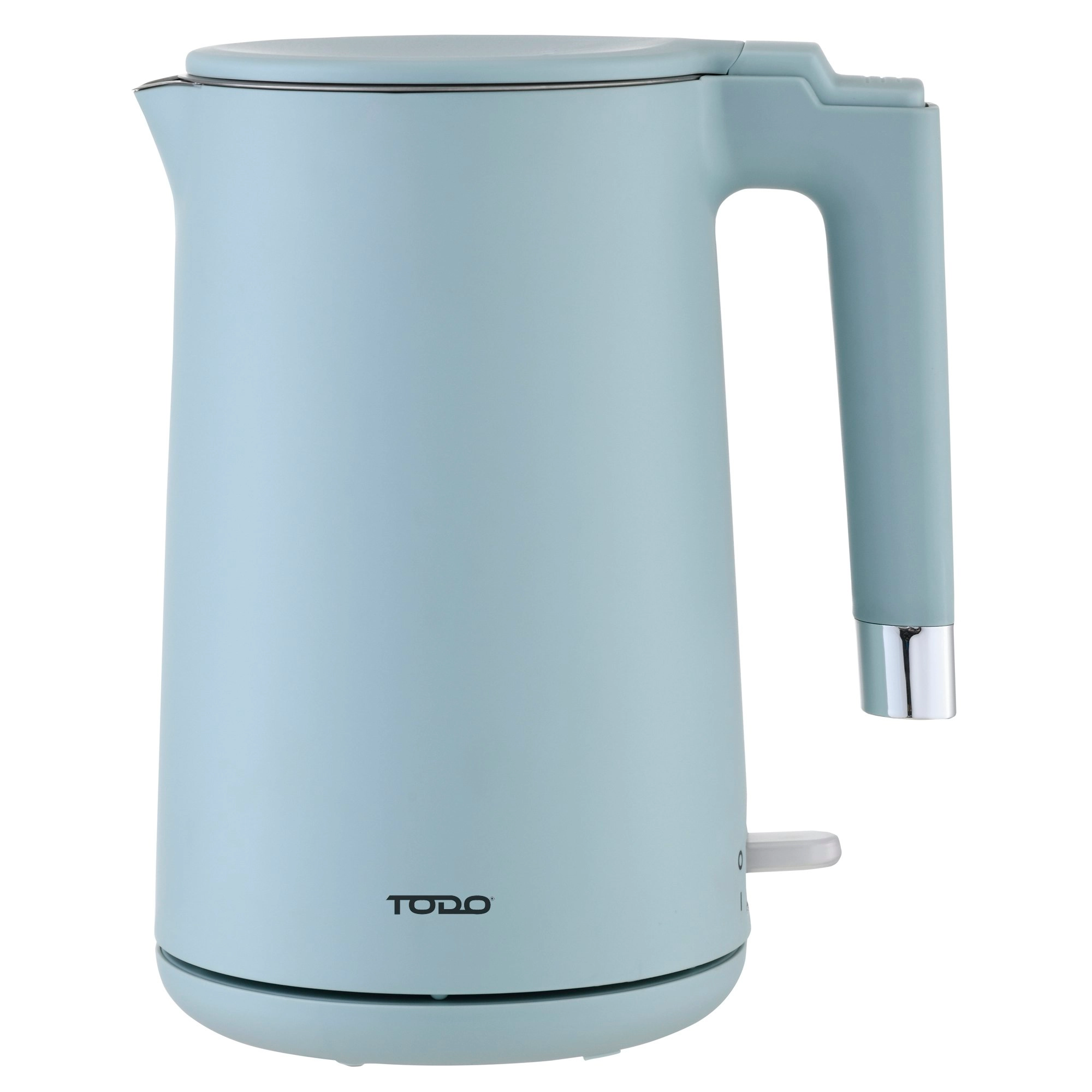 Todo 1.7L Electric Cordless Kettle Stainless Steel SUS304 Inner Jug - Blue