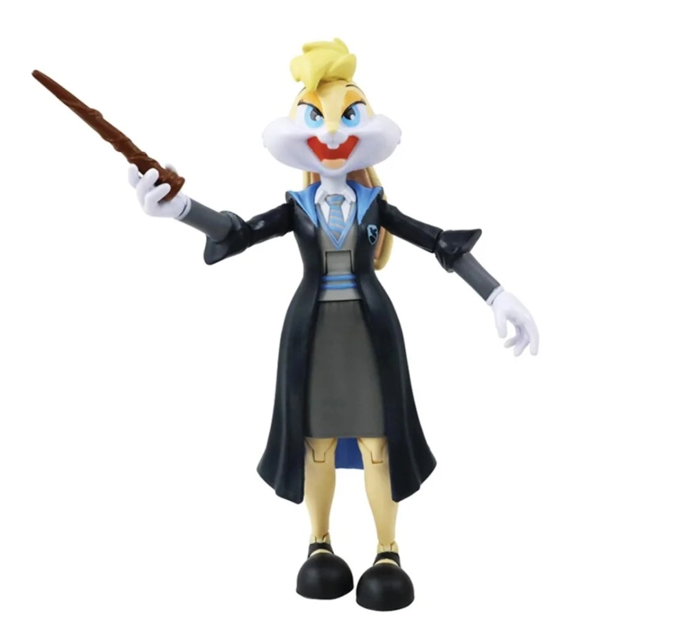 Warner Bros. 100 7 in. Collector Action Figure LT x HP Mashup Lola Bunny x Ravenclaw