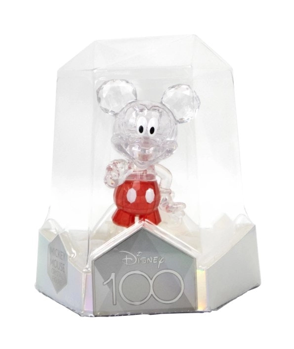 Disney 100 Mickey Mouse 4" Crystal Figure