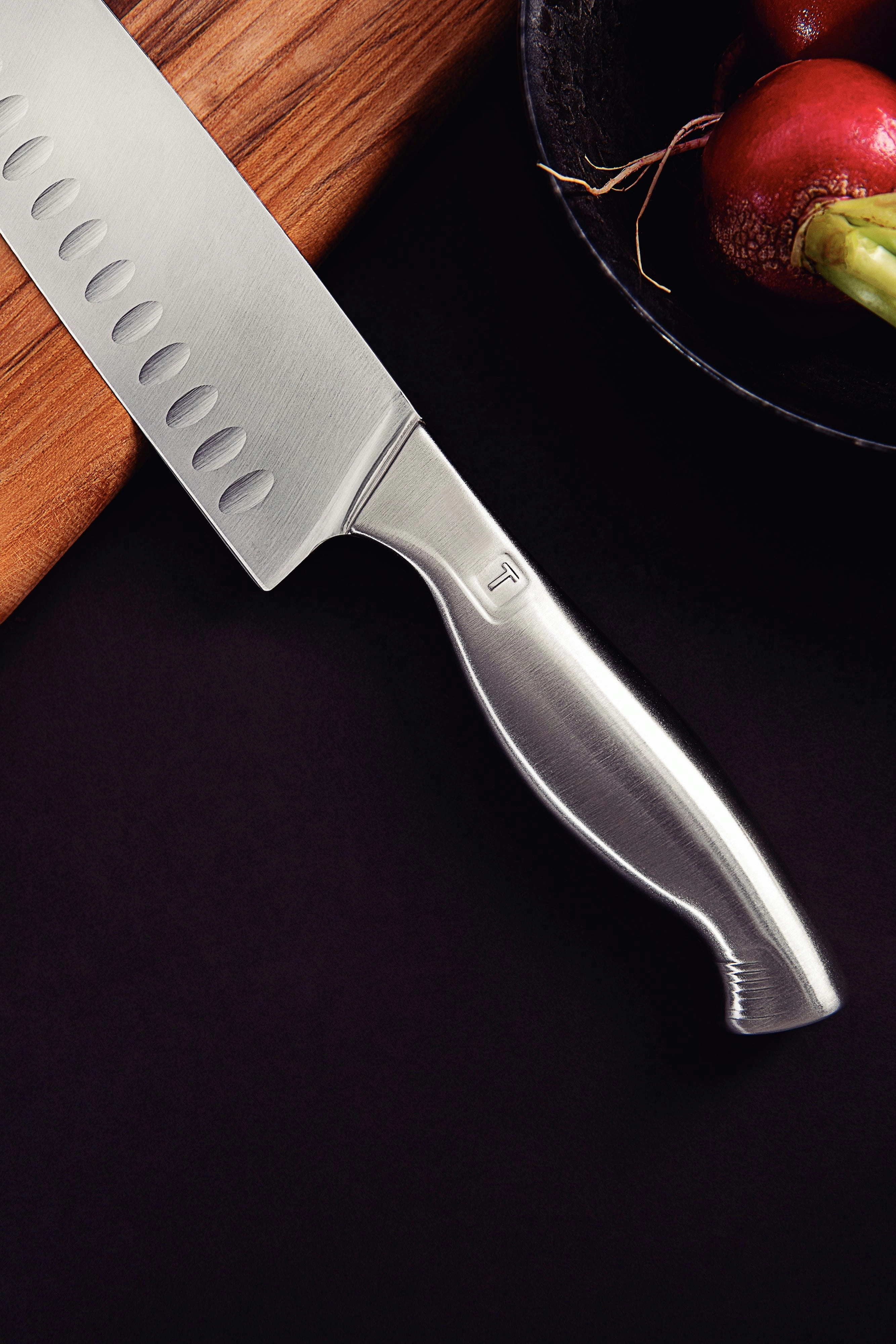 Tramontina Sublime Stainless-Steel Santoku Knife 7.5"