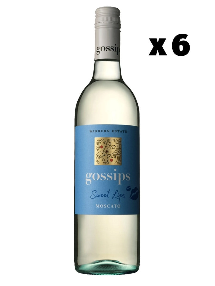 Gossips Sweet Lips Moscato Sweet Wine Case 6 X 750ml