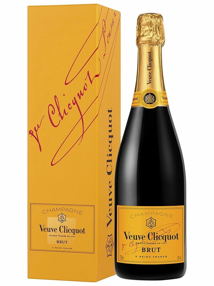 Veuve Clicquot Brut Yellow Label With Gift Box Champagne 750ml