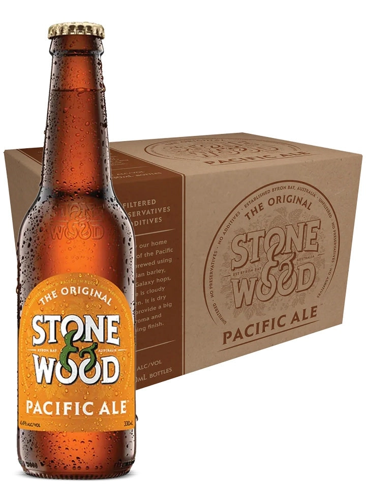 Stone & Wood Pacific Ale 4 X 6 Pack 330ml Bottles