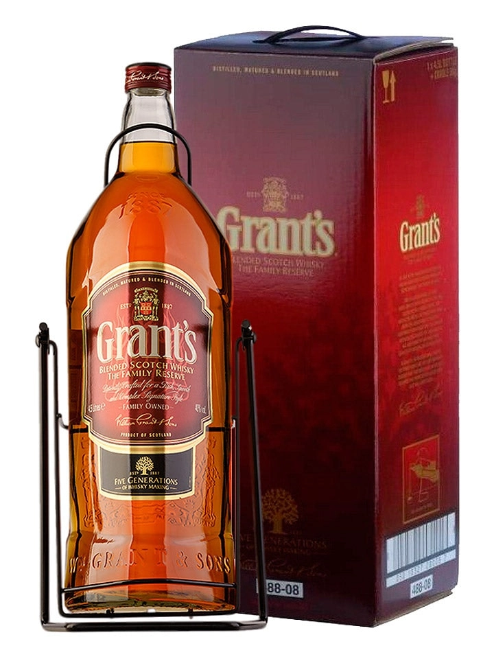 Grants Grant's The Family Reserve Blended Scotch Whisky + Cradle 4.5l