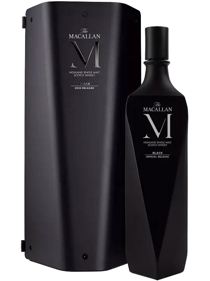 The Macallan M Black Decanter 2022 Single Malt Scotch Whisky 700ml