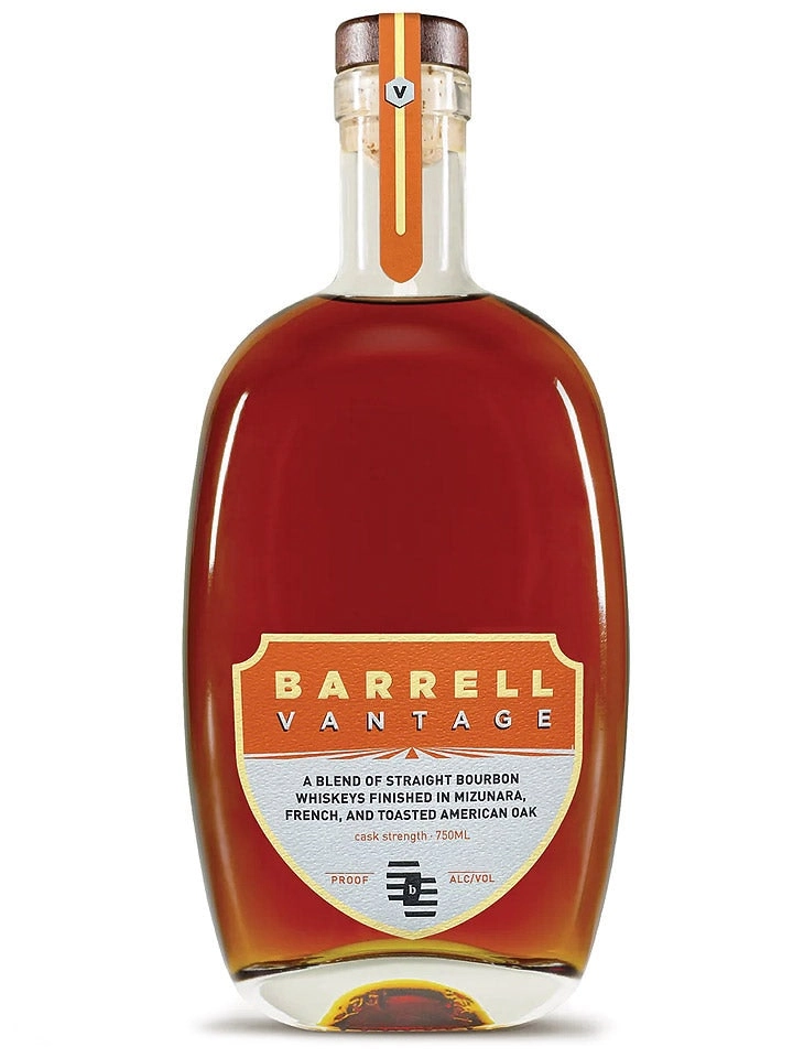 Barrell Craft Spirits Barrell Vantage Mizunara, French & Toasted American Oak Finish Blended Bourbon Whiskey 750ml