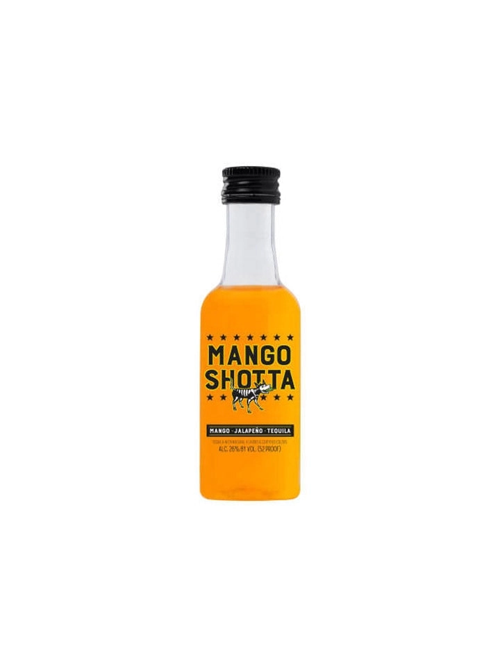 Mango Shotta Spicy Mango & Jalape O Flavoured Tequila Liqueur Miniature 50ml