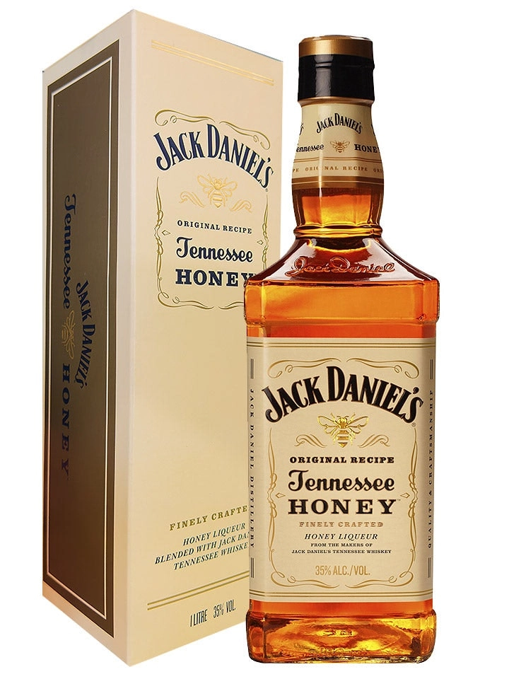 Jack Daniels Jack Daniel's Tennessee Honey Flavoured Whiskey Liqueur With Gift Box 1l