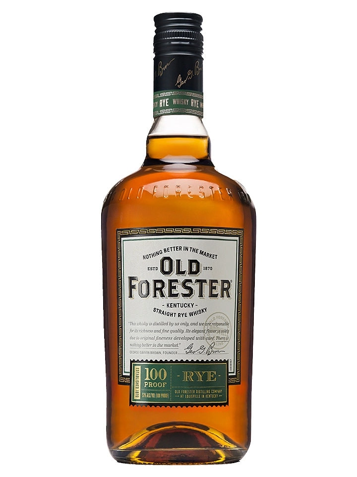 Old Forester 100 Proof Kentucky Straight Rye Whiskey 750ml