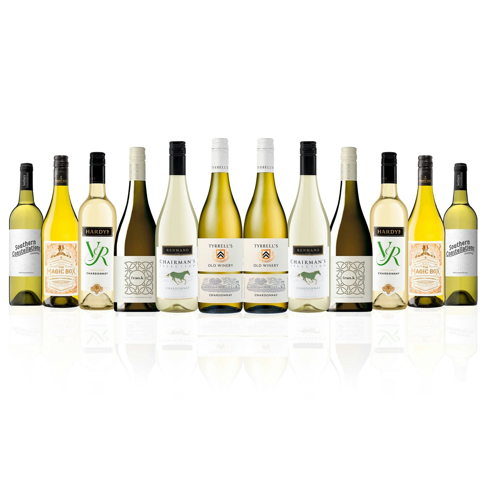 Your Wines Chardonnay Lovers Mix Dozen (12 Bottles)