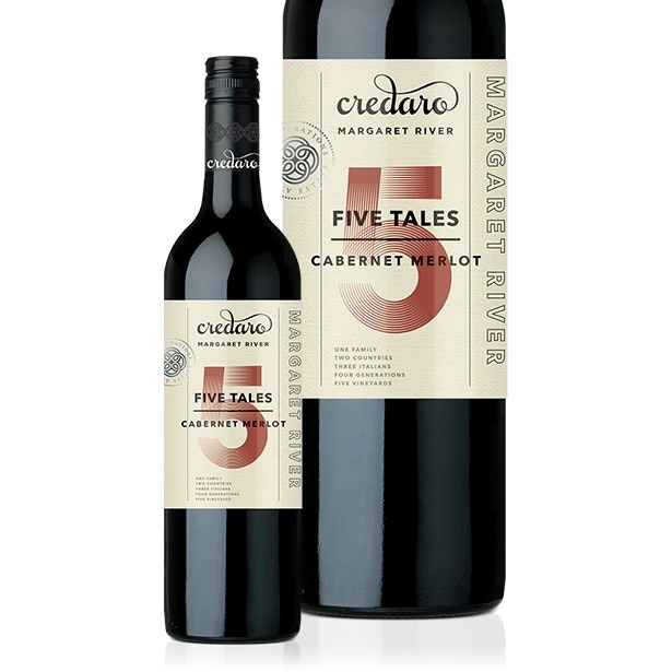 Credaro Five Tales Cabernet Merlot 2021 (12 Bottles)