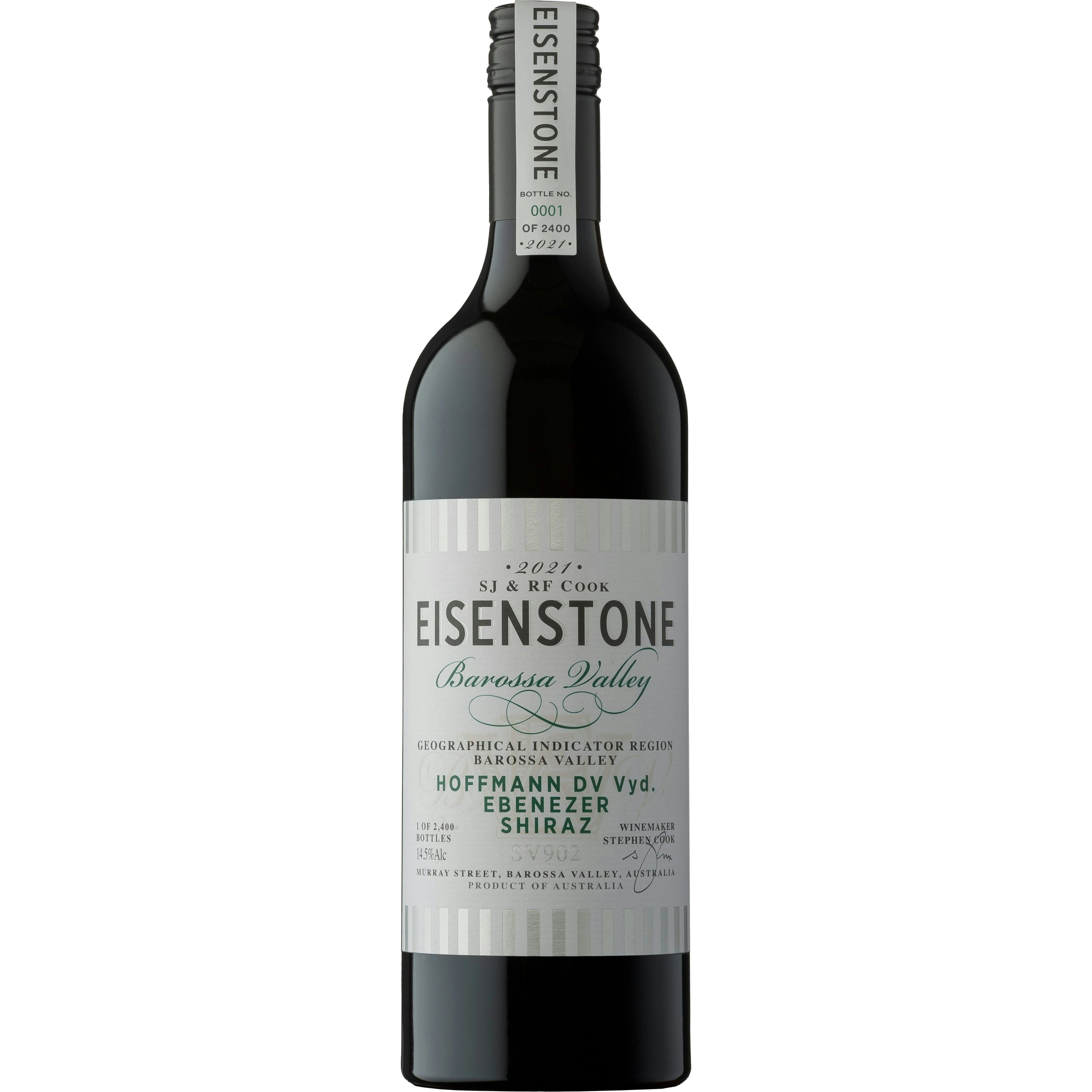 Eisenstone Hoffmann Vineyard Ebenezer Shiraz Sv902 2021  (6x750ml)