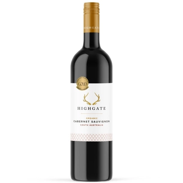 Highgate Estate Highgate Organic Cabernet Sauvignon South Australia 2021  (12x750ml)