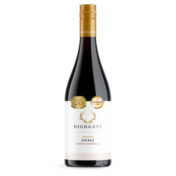 Highgate Estate Highgate Organic Shiraz South Australia 2021  (12x750ml)