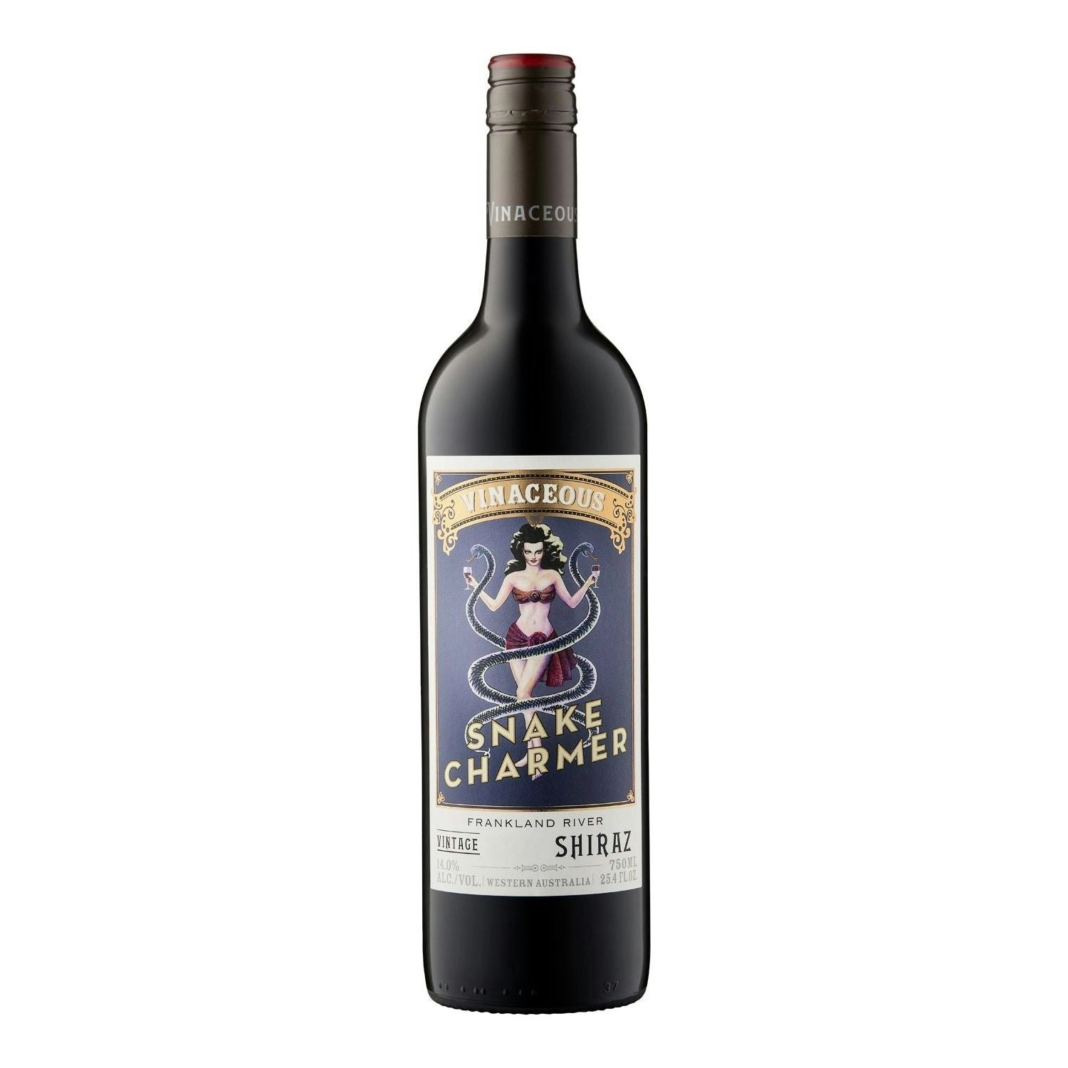 Vinaceous Snake Charmer Shiraz 2021 (12 Bottles)