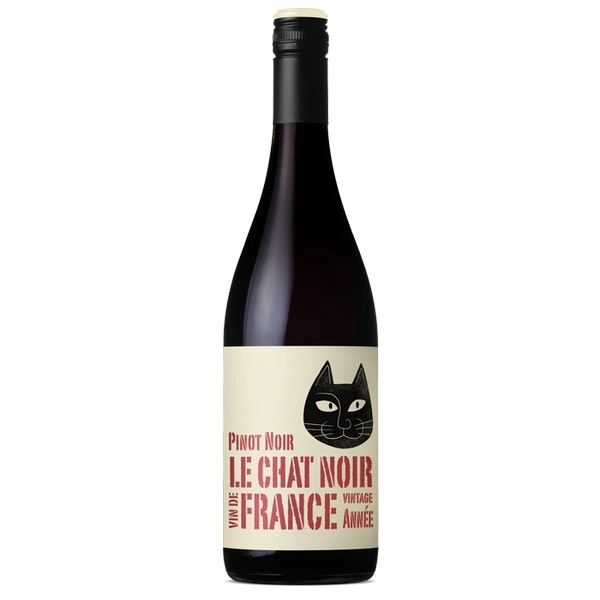 Le Chat Noir Sud de France Pinot Noir 2022 (12 Bottles)