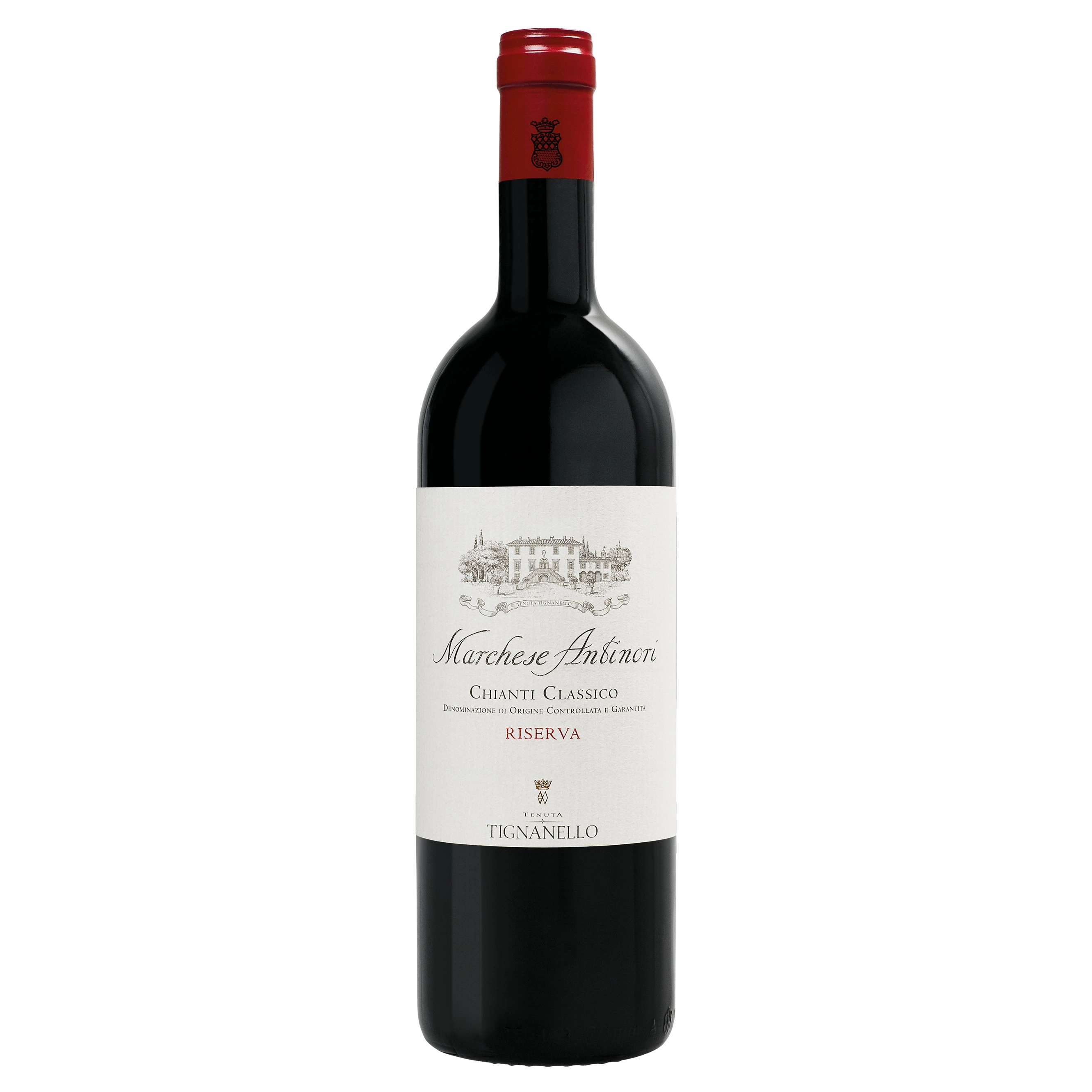 Marchesi Antinori Antinori Marchese Antinori Chianti Classico Riserva Tenuta Tignanello 2021 (12 Bottles)