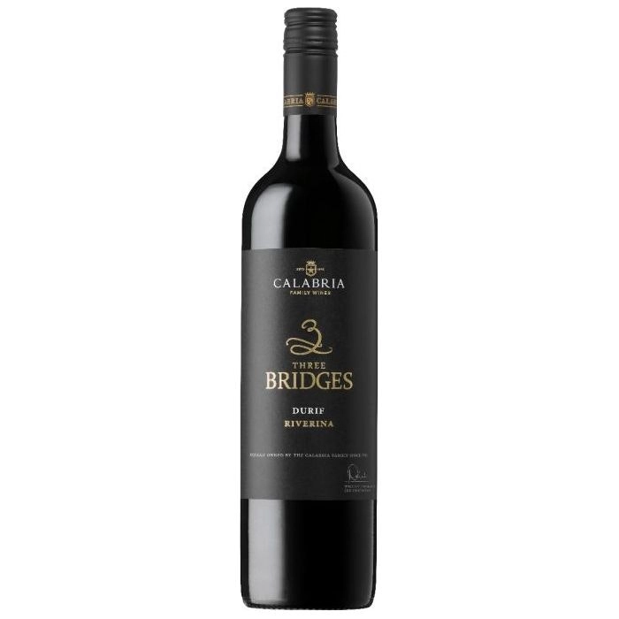 Calabria Family Wines Calabria Three Bridges Durif Riverina 2023 (12 Bottles)