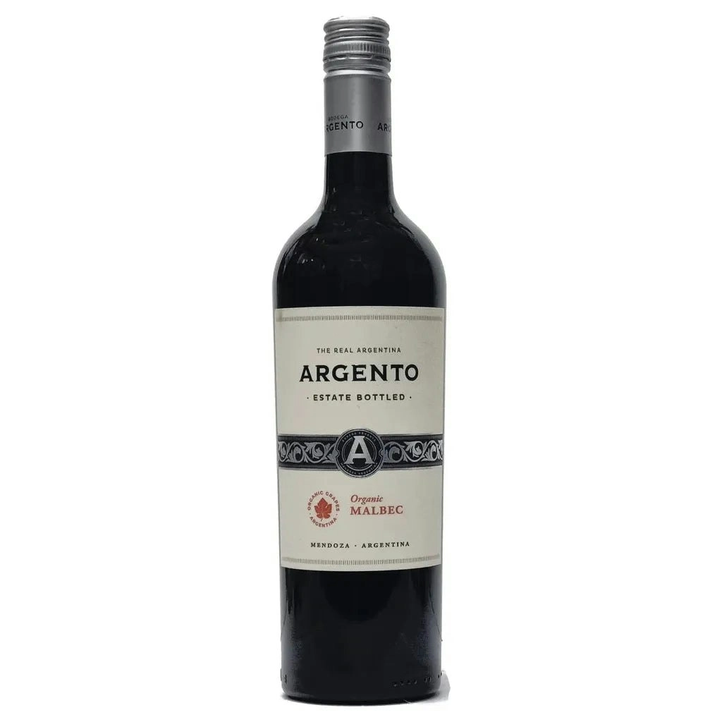 Argento Classic Organic Malbec, Mendoza 2022  (12 Bottles)