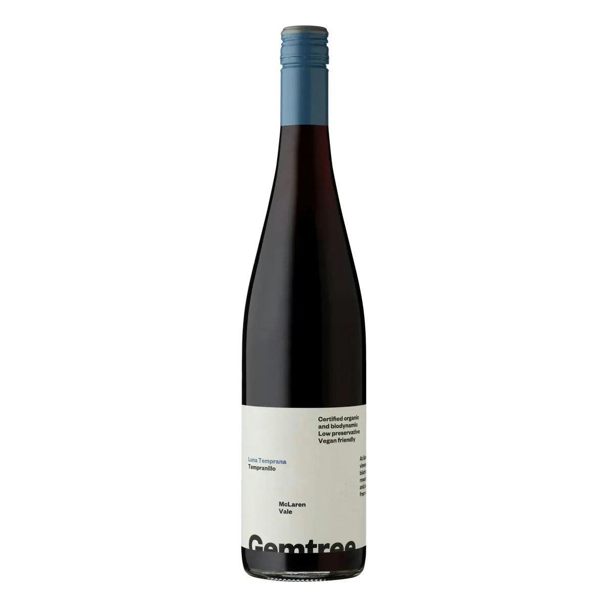 Gemtree'luna Temprana' Tempranillo, Mclaren Vale 2022  (12 Bottles)