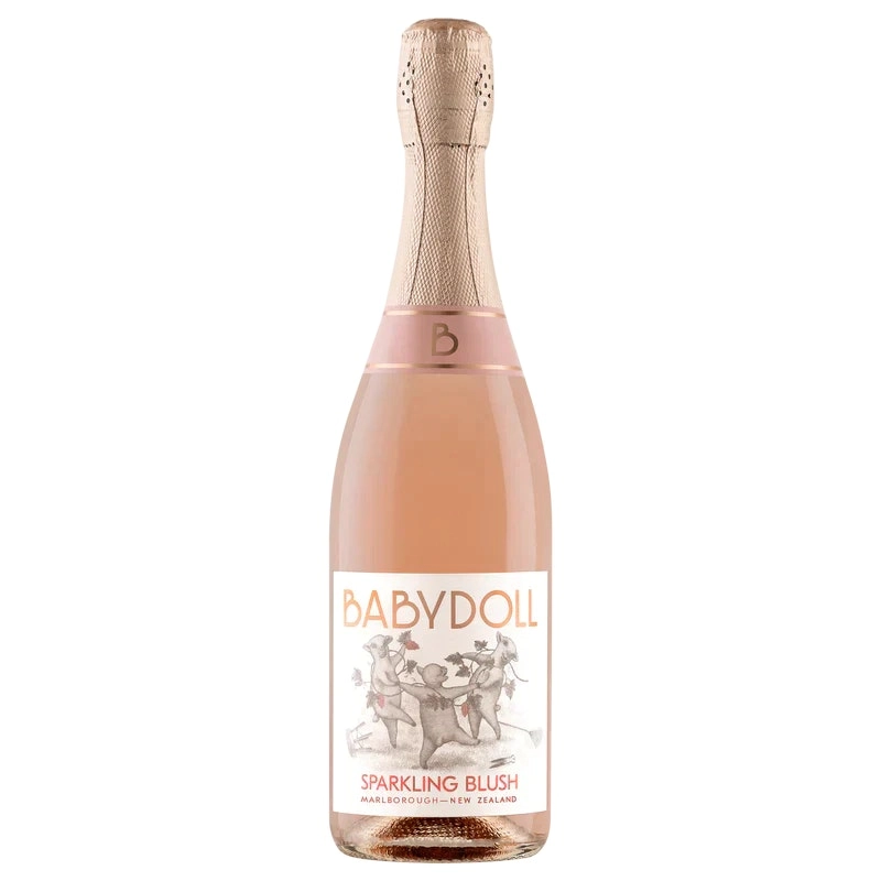 Babydoll Wines Babydoll Sparkling Blush Nv (12 Bottles)