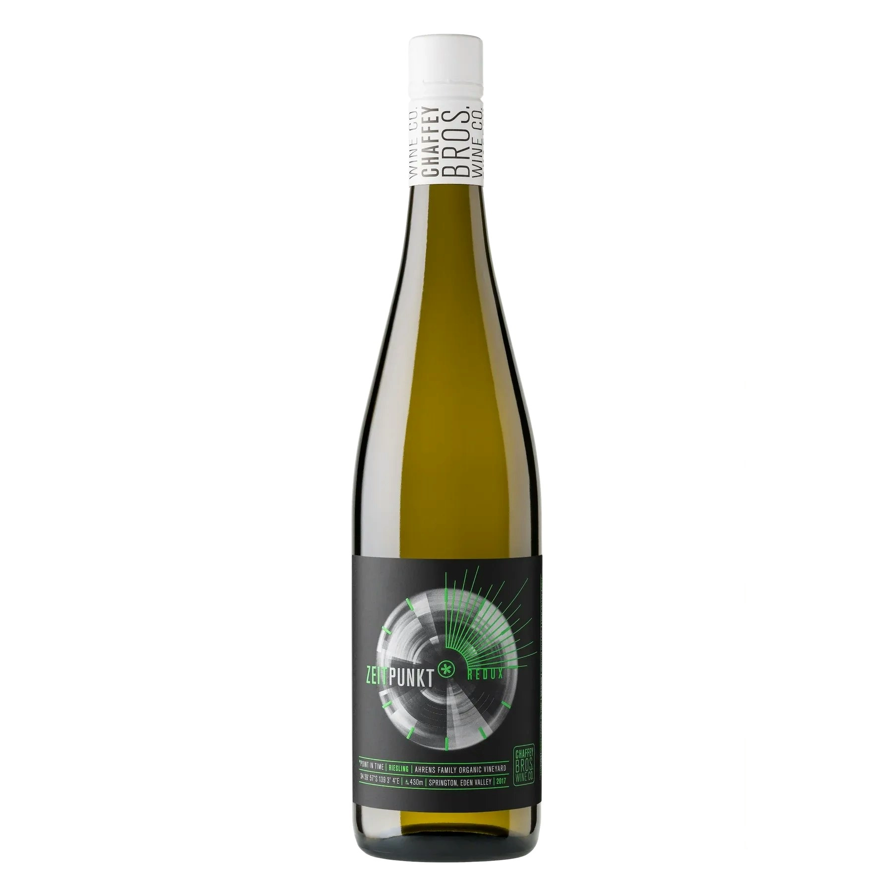 Chaffey Bros. Zeitpunkt Redux: Eden Valley Organic Riesling 2017 (12 Bottles)